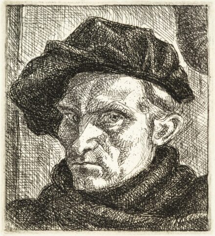 Kmetty János (Miskolc, 1889 – Budapest, 1975): Önarckép