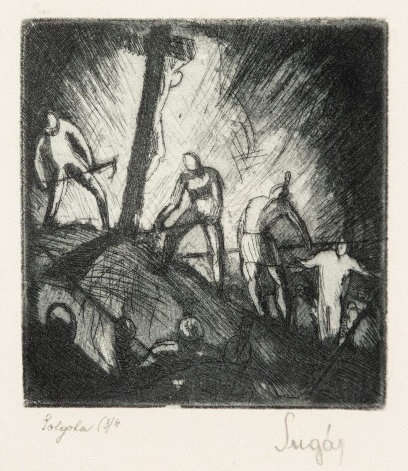 Sugár Andor (Budapest, 1903 – Sárvár–Auschwitz között, 1944): Golgota
