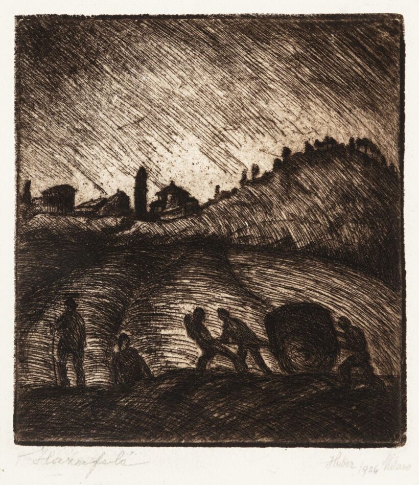 Dési Huber István (Nagyenyed, 1895 – Budapest, 1944): Hazafelé, 1926