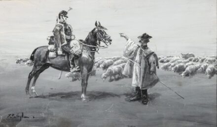 Pataky László (Brád, 1857 – Alvinc, 1912): Eltévedt huszár