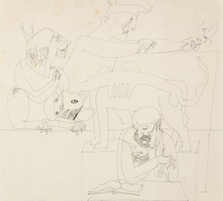 Szász Endre (Csíkszereda, 1926 – Mosdós, 2003): Szent Jeromos