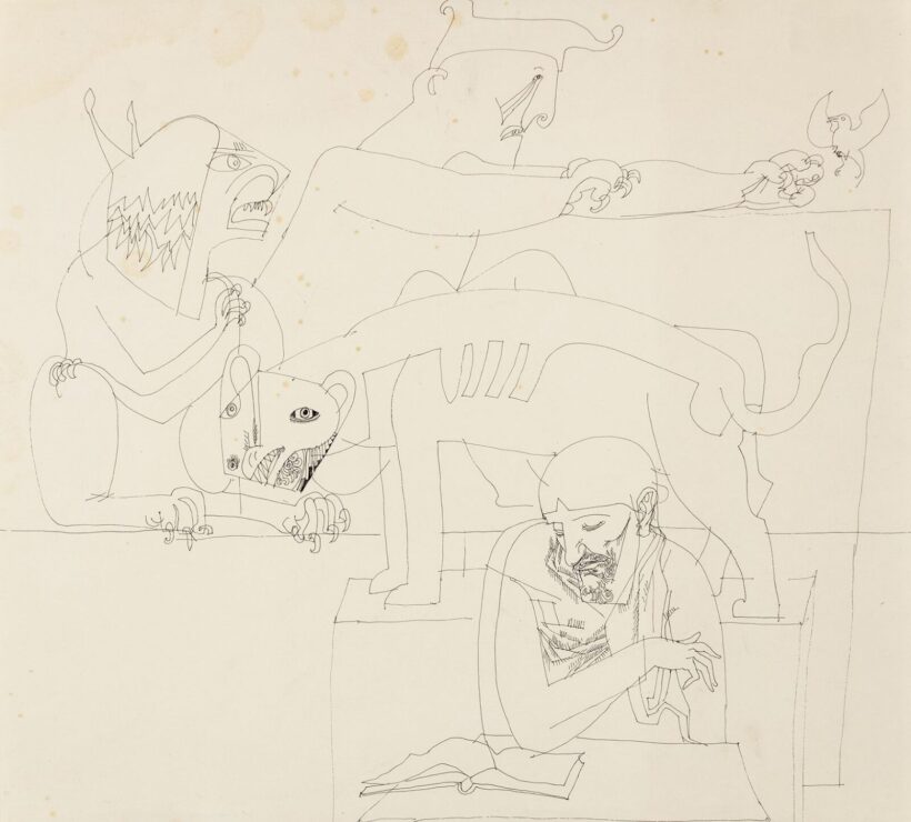 Szász Endre (Csíkszereda, 1926 – Mosdós, 2003): Szent Jeromos