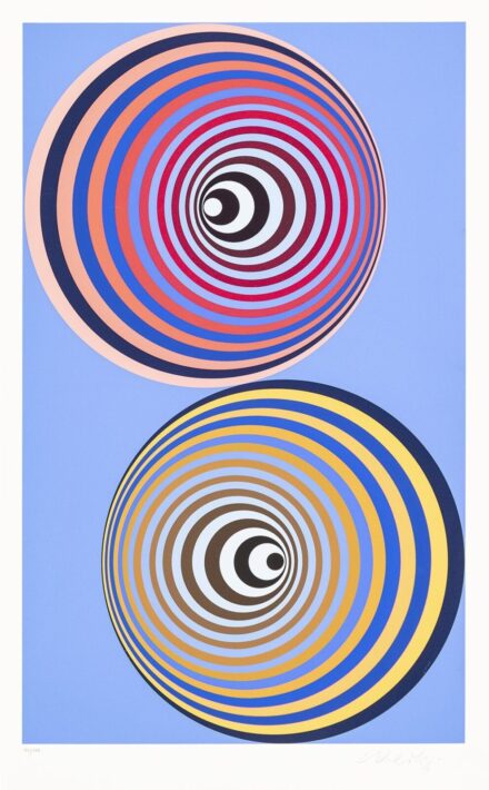 Victor Vasarely (Pécs, 1906 – Párizs, 1997): Gömbök