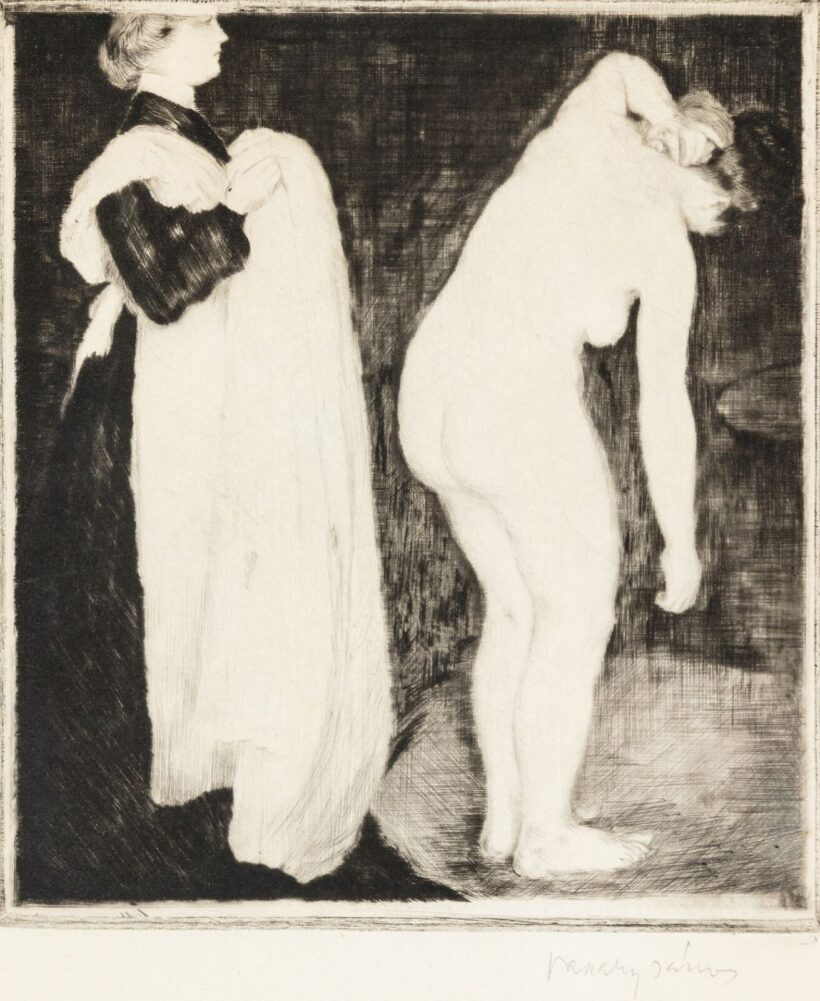 Vaszary János (Kaposvár, 1867 – Budapest, 1939): Fürdés után