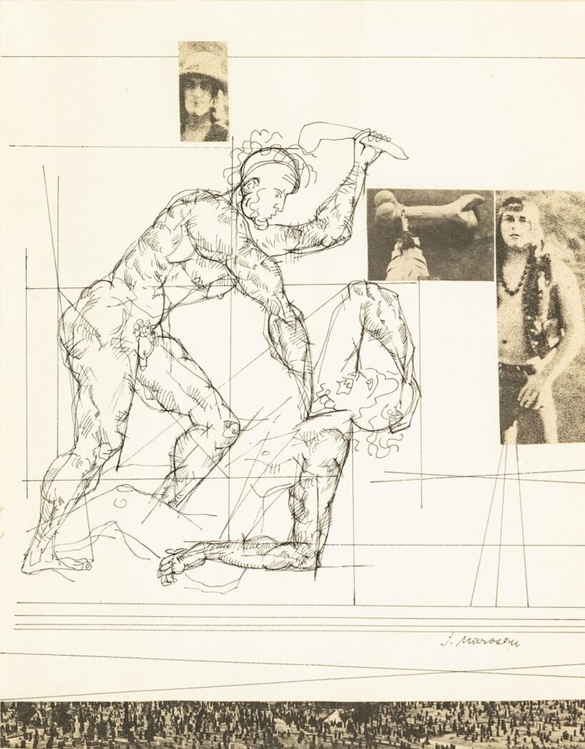 Marosán Gyula (Budapest, 1915 – Toronto, 2003): Kőbaltás