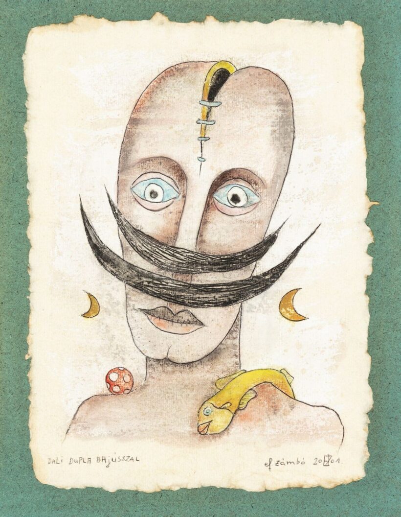 ef Zámbó István (Salgótarján, 1950): Dali dupla bajússzal, 2001
