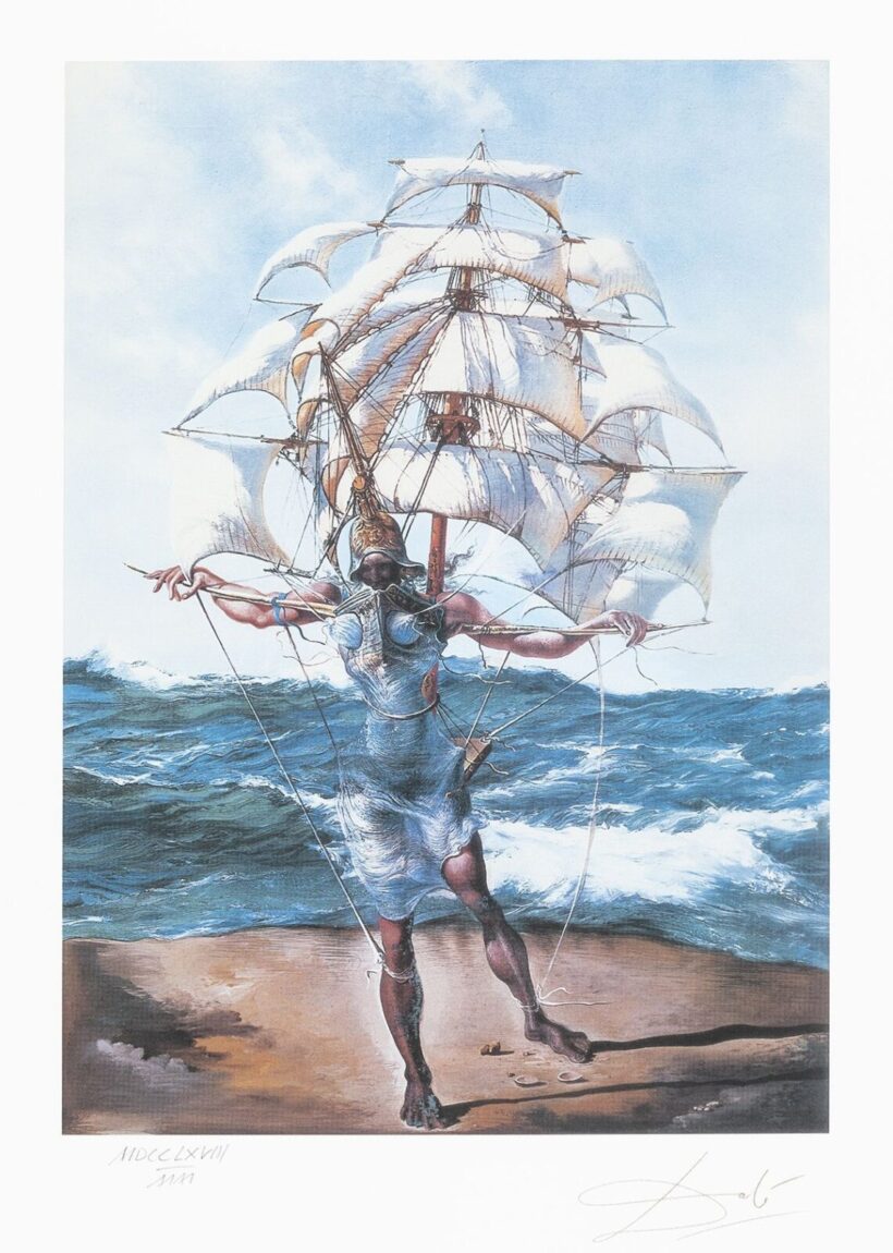 Salvador Dalí (Figueres, 1904 – Figueres, 1989): Hajótörött