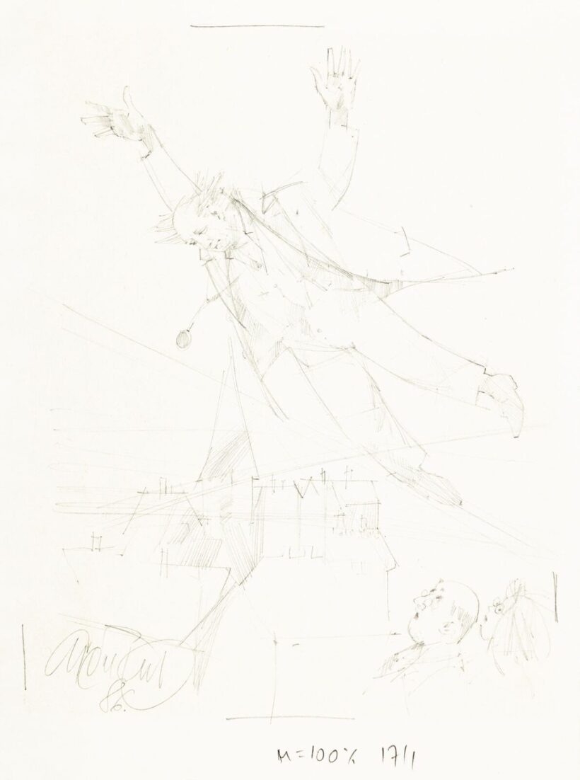Gyémánt László (Budapest, 1935): A repkedő, 1986