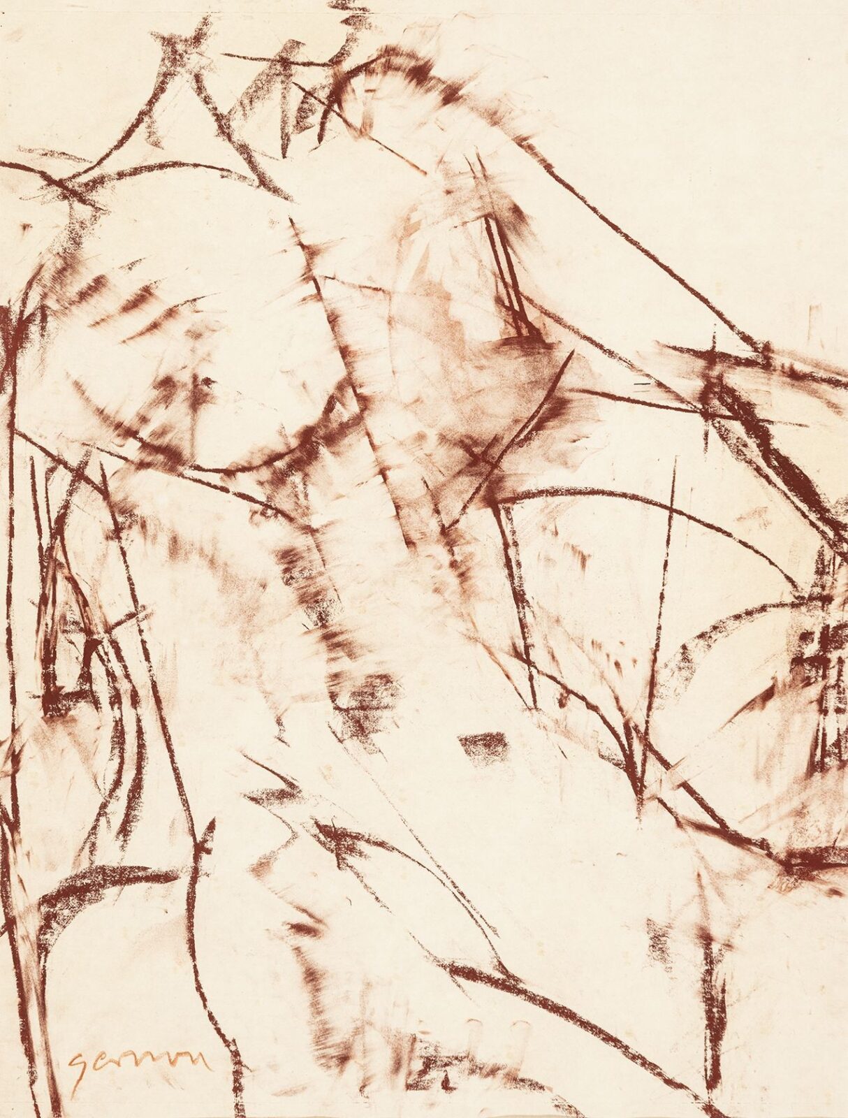 Gerzson Pál (Hird, 1931 – Budapest, 2008): Női akt