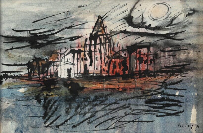 Bozóky Mária (1917 - 1996): Velence, 1965