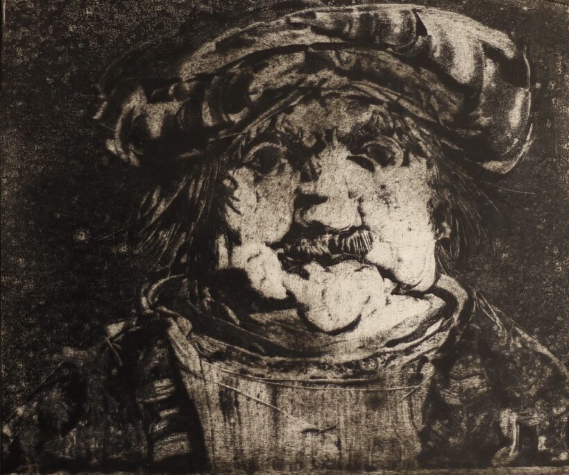 Szász Endre (1926 - 2003): Barettes férfi