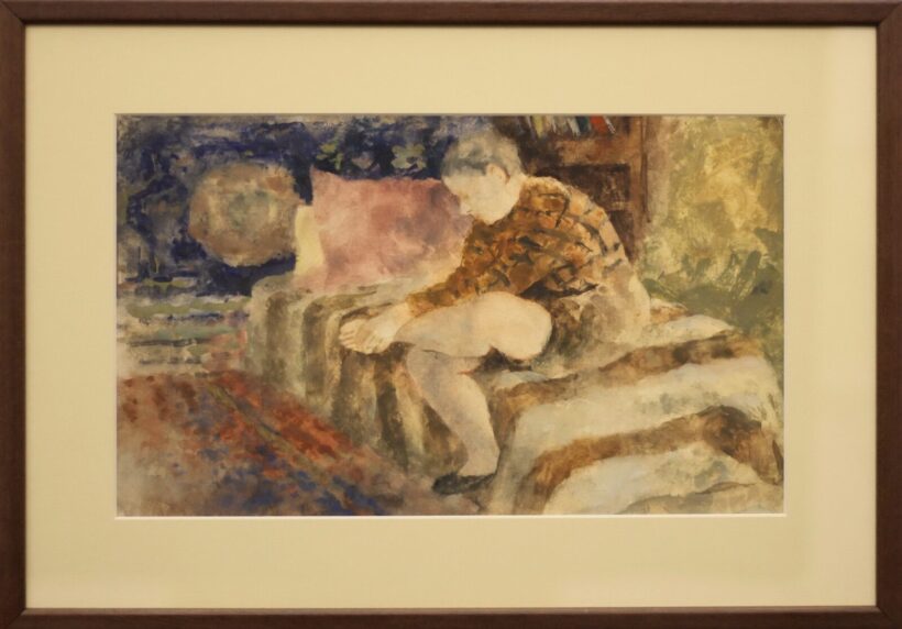 Szőnyi István (1894 - 1960): Öltözködő leány - Image 2