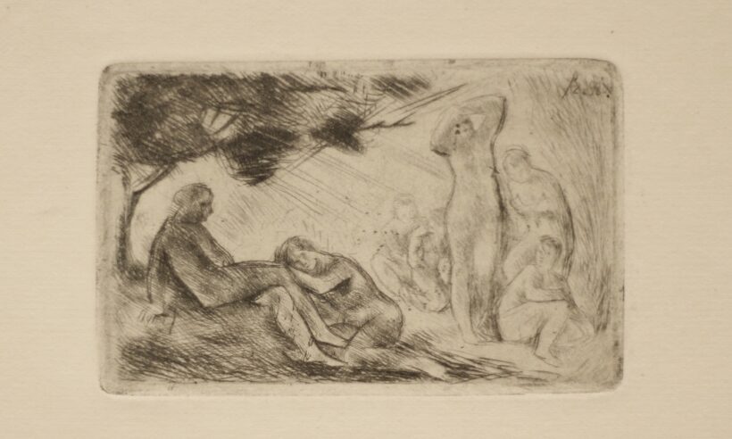 Szőnyi István (1894 - 1960): Fürdőzők, 1920