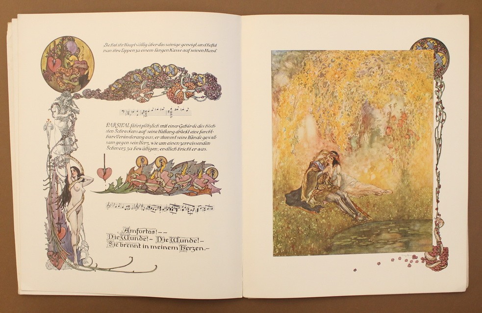 Pogány Willy (1882 - 1955): Wagner: Parsifal kalender für 1917, Verlag M.Mund, Wien - Image 2