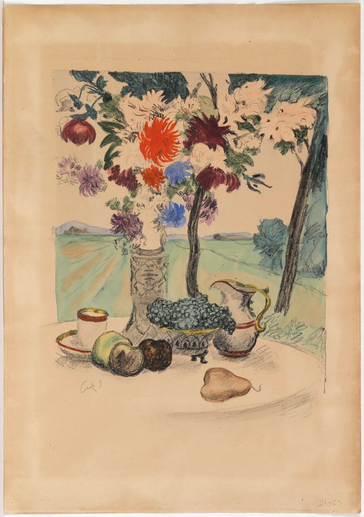 Csók István (1865 - 1961): Csendélet  szabadban