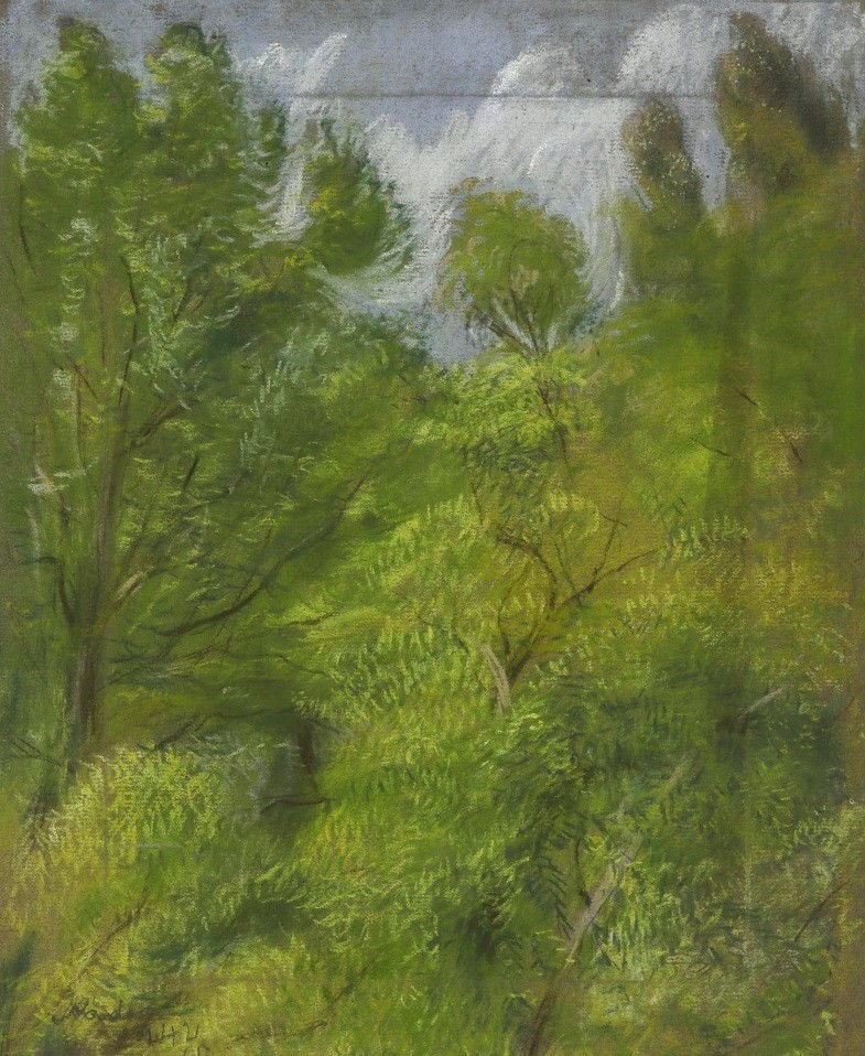 Nádas József (1903 - 1975): Erdőbelső /lombok