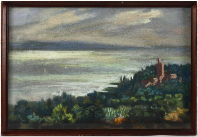 Pap Gyula (1899 - 1983): Balaton, Tihanyi félsziget