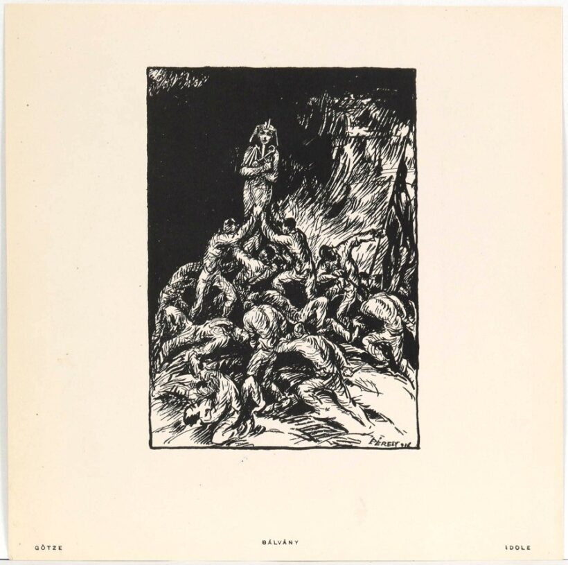 Pérely Imre (1898 - 1944): Fény és árnyék - 10 lapos mappa - Image 2