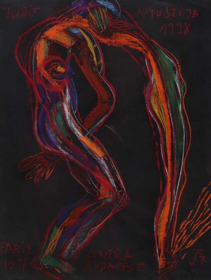 Swierkiewicz Róbert (1942 - 2019): "Judit nyuszija, 1998 - Paris kontra Budapest"