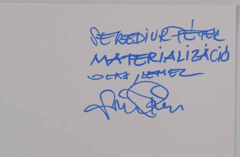 Serediuk Péter (1944): Materializáció, 1970 k. - Image 2