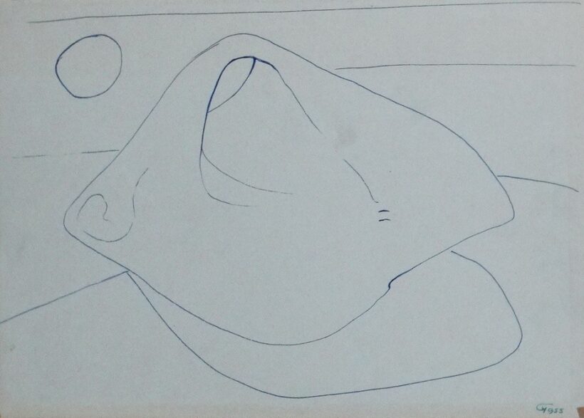 Gyarmathy Tihamér (1915 - 2005): Formák a nap alatt, 1955