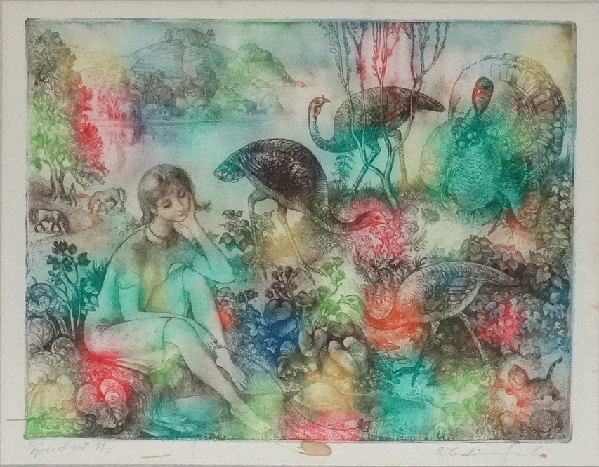 Szabó Vladimir (1905 - 1991): Pulykák