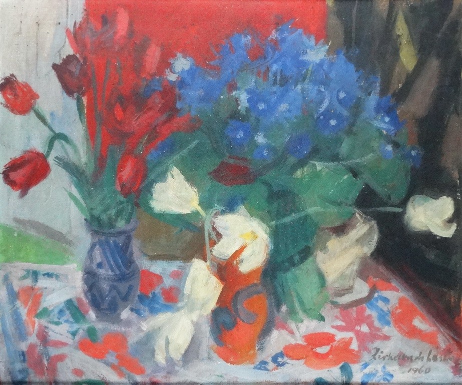 Zirkelbach László (1916-): Virágcsendélet