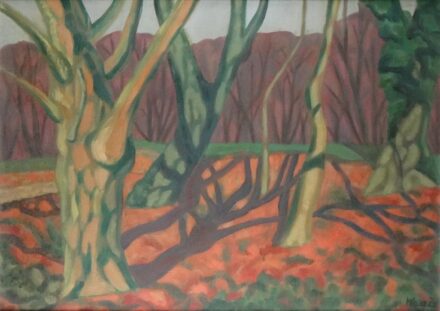 Weisz Zsuzsanna (1925 - 2017): Téli kert, 1975