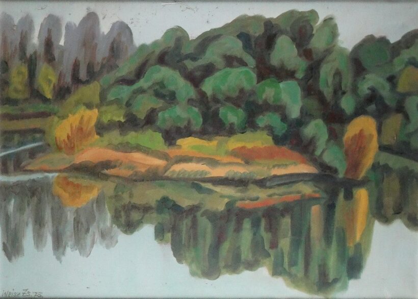 Weisz Zsuzsanna (1925 - 2017): Rábakanyar 9., 1975