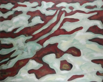 Weisz Zsuzsanna (1925 - 2017): Hófoltok, 1971