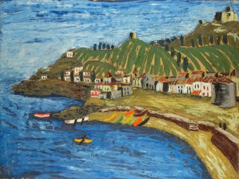 Weisz Zsuzsanna (1925 - 2017): Collioure, 1965