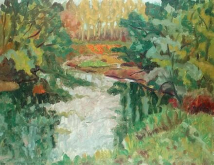 Weisz Zsuzsanna (1925 - 2017): Rábakanyar, 1977