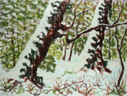 Weisz Zsuzsanna (1925 - 2017): Korai tél, 1980