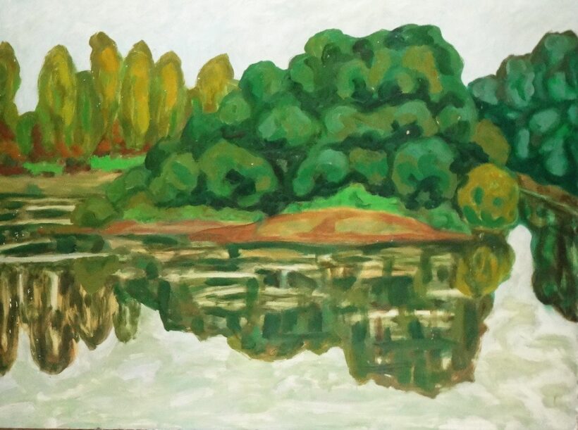 Weisz Zsuzsanna (1925 - 2017): Rábakanyar 3., 1975