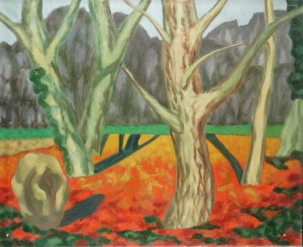 Weisz Zsuzsanna (1925 - 2017): Kert, 1975