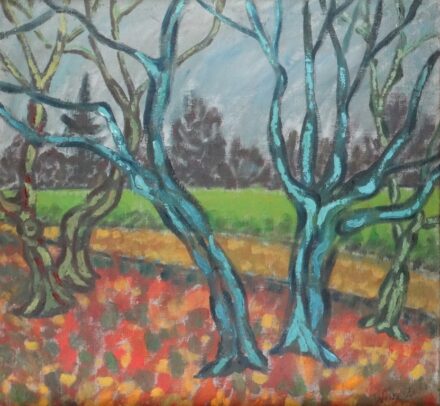 Weisz Zsuzsanna (1925 - 2017): Park, 1968