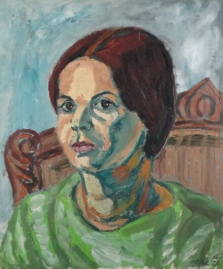 Weisz Zsuzsanna (1925 - 2017): Portré, 1968