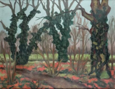 Weisz Zsuzsanna (1925 - 2017): Repkényes fák, 1974