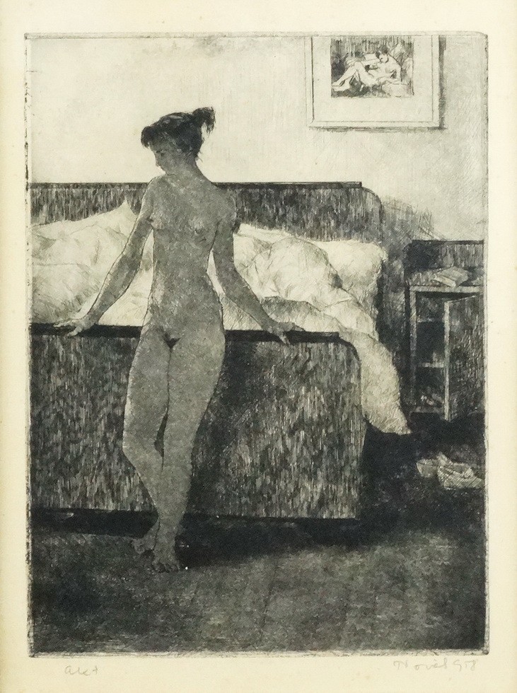 Novák Lajos (1927-): Akt 1958