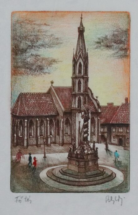Sulyok Gabriella (1939): Sopron, Fő tér