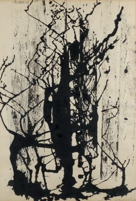 Vinkler László (1912-1980): Magányos fa 2.