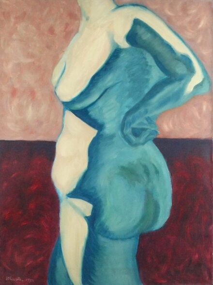 Weisz Zsuzsanna (1925 - 2017): Akt, 1973