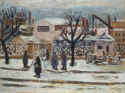 Weisz Zsuzsanna (1925 - 2017): Temetőbe menet, 1965