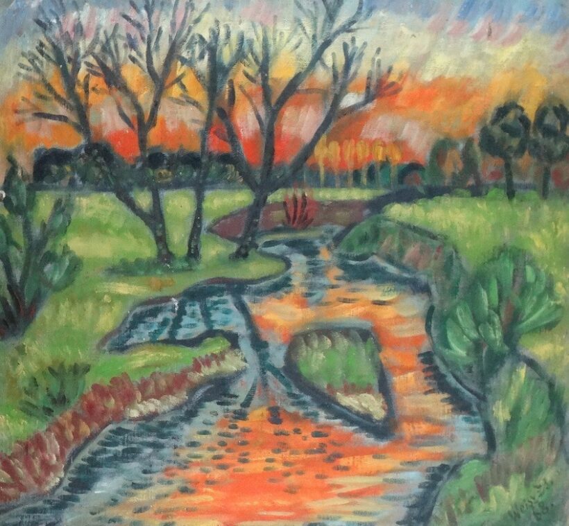 Weisz Zsuzsanna (1925 - 2017): Sorok part, 1968.