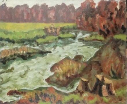 Weisz Zsuzsanna (1925 - 2017): Sorok part, 1974.