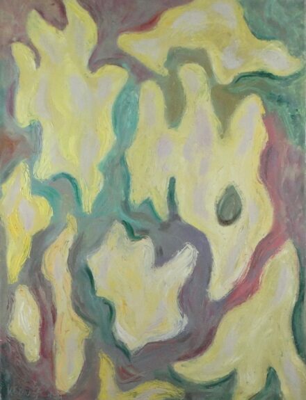 Weisz Zsuzsanna (1925 - 2017): Platán törzs 2., 1971.