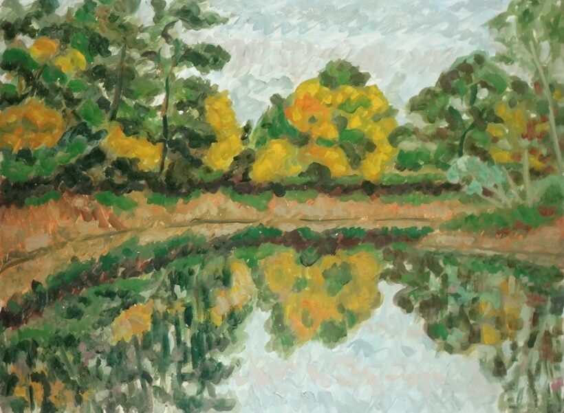 Weisz Zsuzsanna (1925 - 2017): Őszi Sorok, 1978.