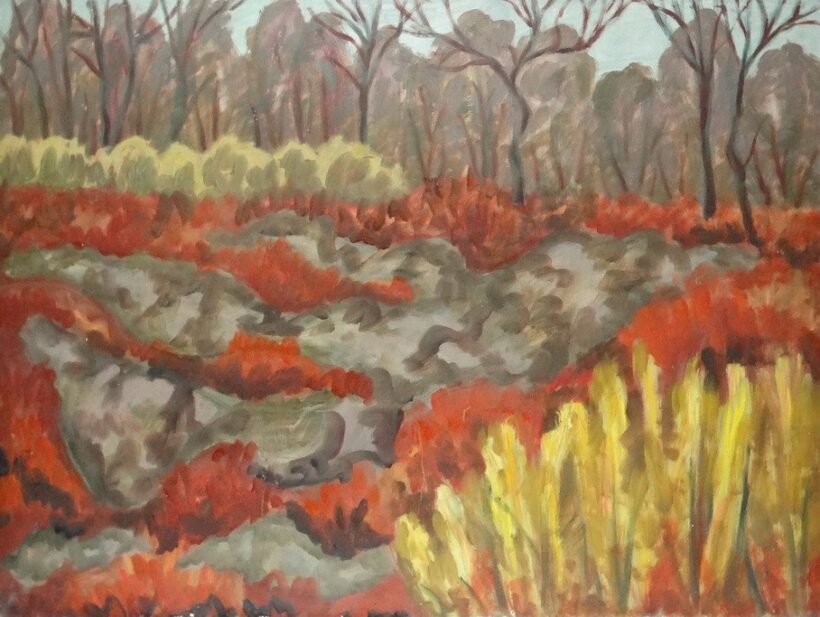 Weisz Zsuzsanna (1925 - 2017): Zsennye, 1972.