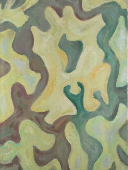 Weisz Zsuzsanna (1925 - 2017): Platán törzs 3., 1971.