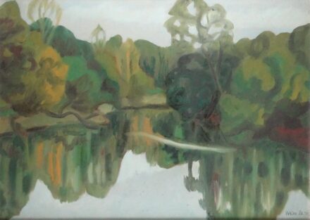 Weisz Zsuzsanna (1925 - 2017): Rábakanyar, 1975.